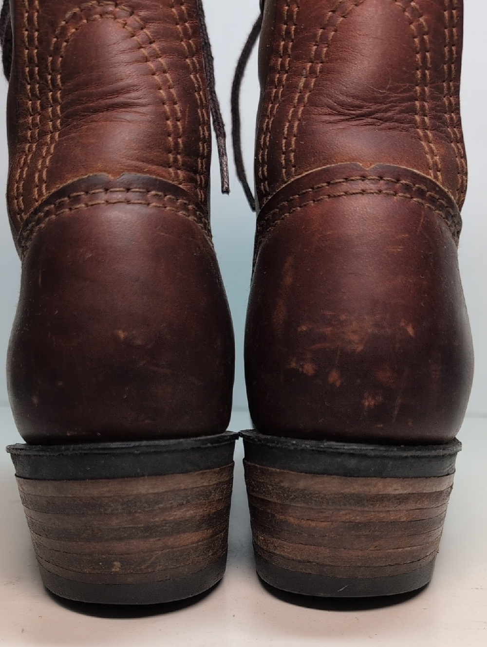 Darango vintage Packer lace up mid-calf Vibram boots women's size 6 - Picture 9 of 15